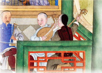 图片[1]-“The Horizontal Axis of Opera in the Late Qing Dynasty”-China Archive